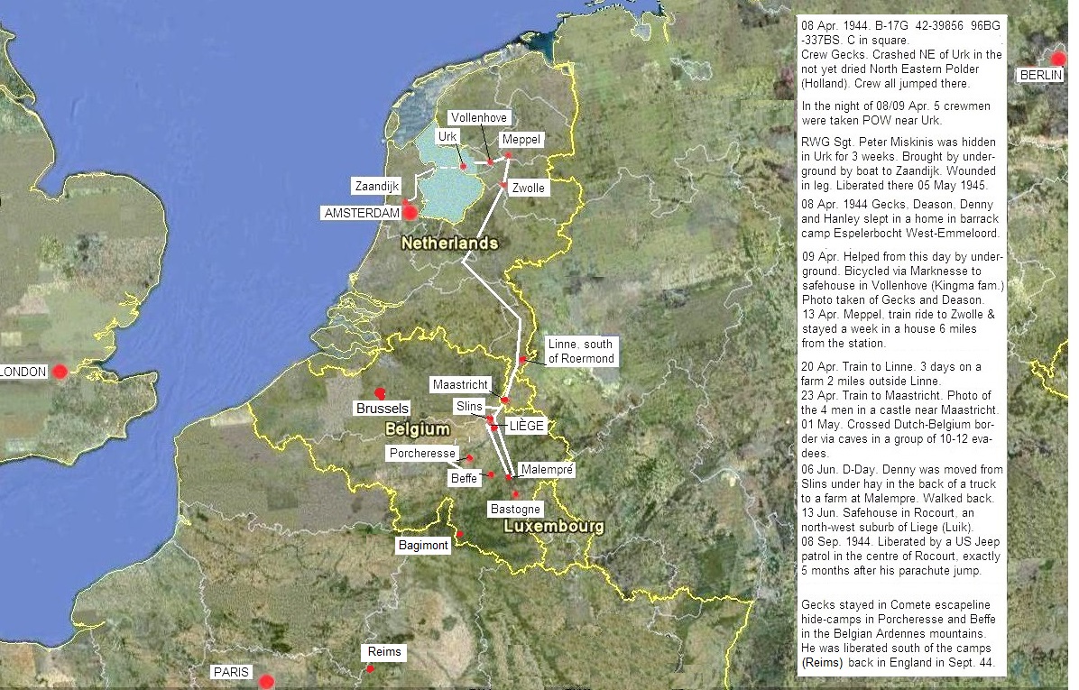 Escape route crew Gecks 42-39856